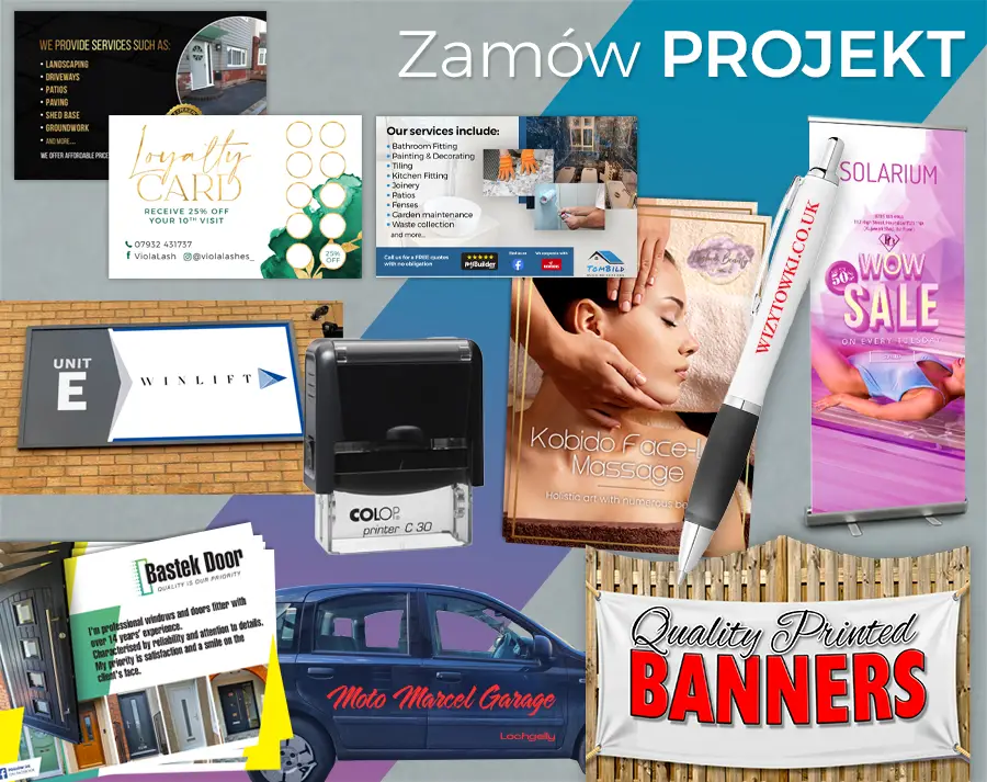 Projektowanie i druk ulotek UK