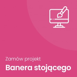 Projekt banera stojącego, rollup Projekt banera stojącego, rollup