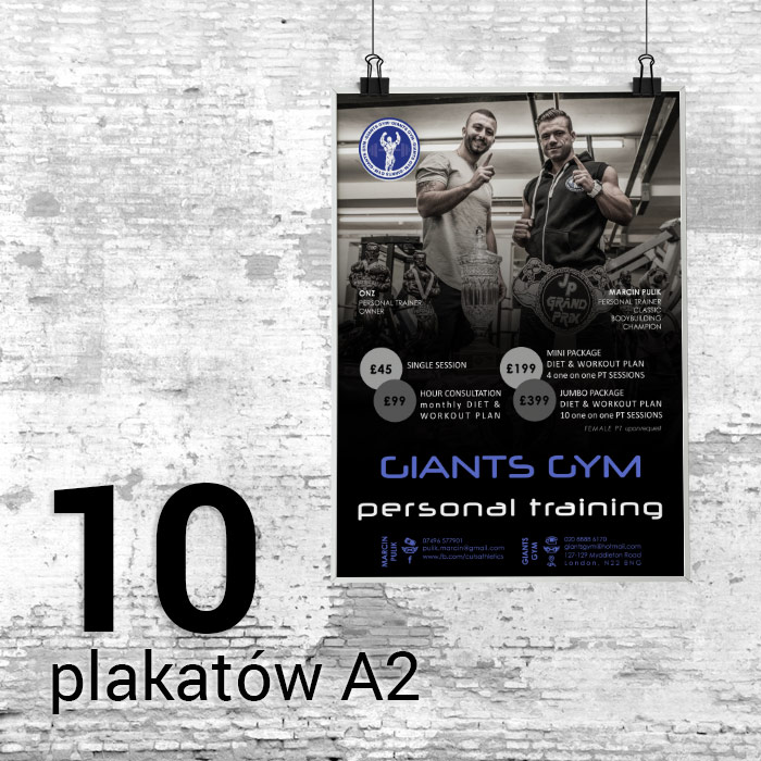 10 Plakatów A2 Satin 10 Plakatów A2 Satin