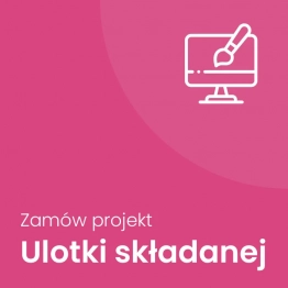 Projekt ulotki składanej Projekt ulotki składanej