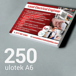 250 Ulotka A6 Gloss/Silk 250 Ulotka A6 Gloss/Silk
