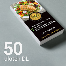 50 Ulotka DL Gloss/Silk 50 Ulotka DL Gloss/Silk