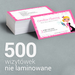 500 Wizytówki premium, nie laminowane 500 Wizytówki premium, nie laminowane