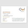 2000 Wizytówki dla OWL Financial 2000 Wizytówki dla OWL Financial