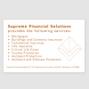 500 Wizytówki dla Supreme Financial Solutions Ltd 500 Wizytówki dla Supreme Financial Solutions Ltd
